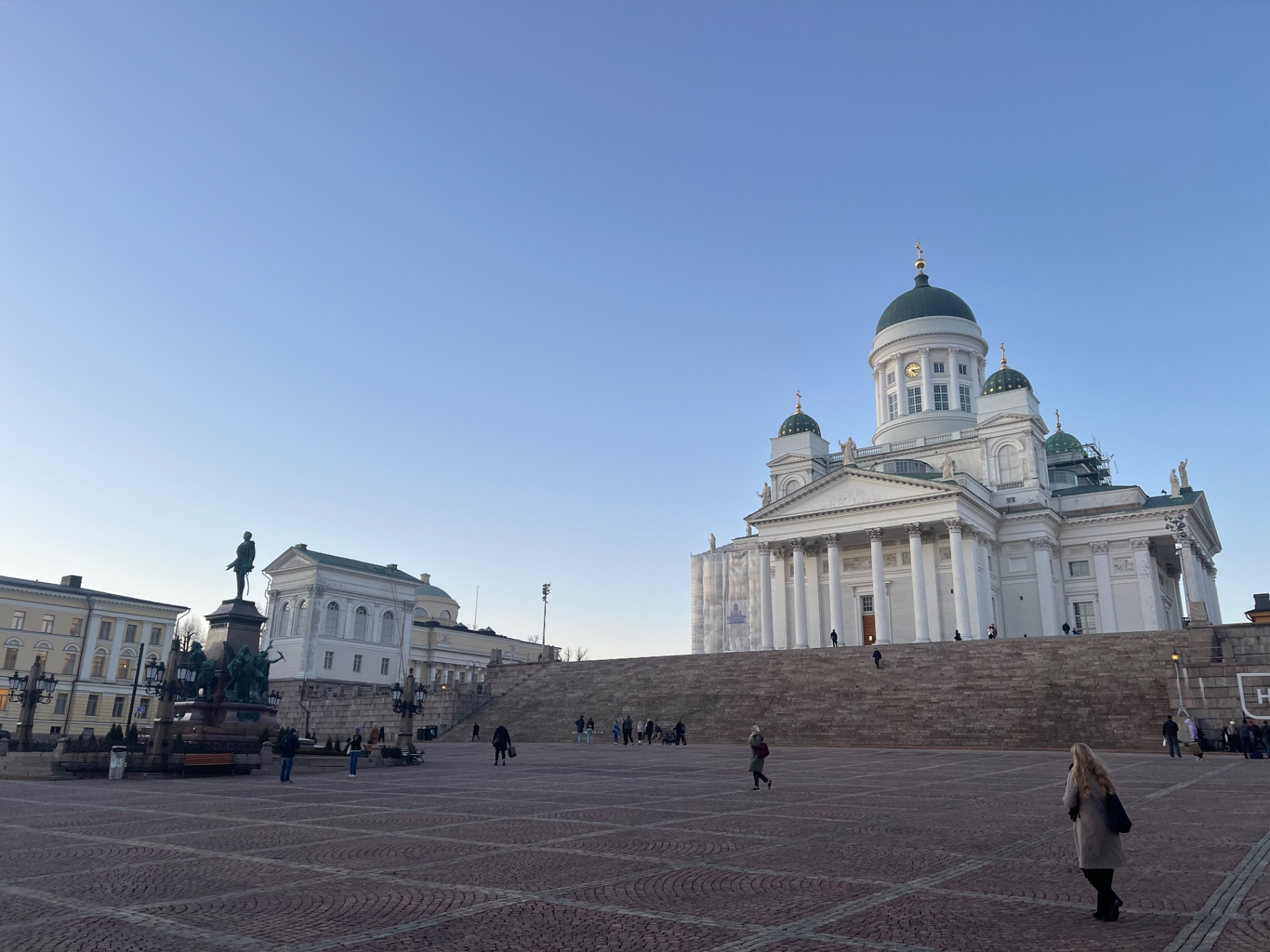 Helsinki — Helsinki Cathedral on Senate Square.
